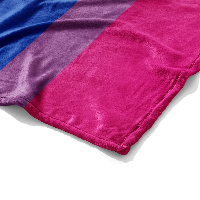 Aertemisi бисексуальный Прайд с изображением ЛГБТ-радуги покрывало для домашних