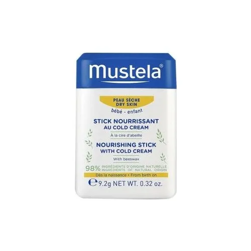Питательная и увлажняющая палочка для лица Mustela с холодным кремом