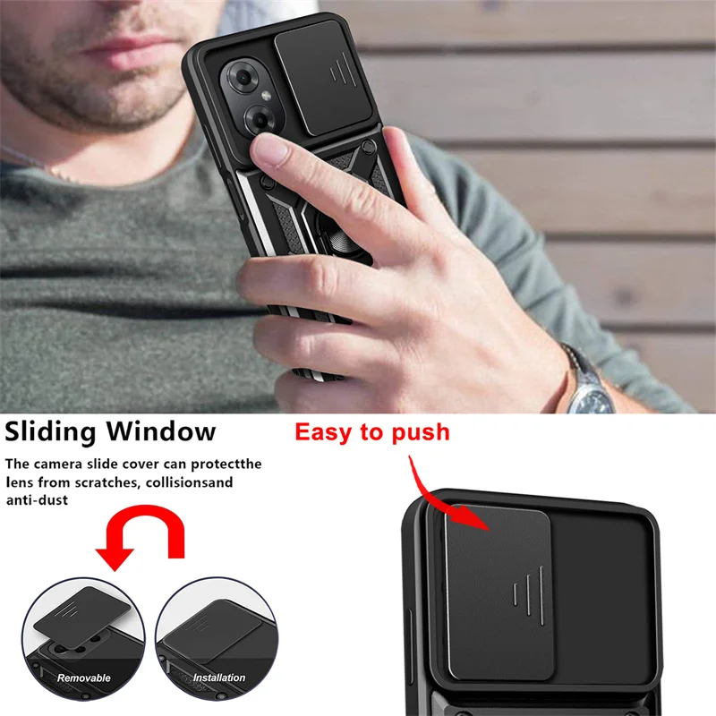 For Xiaomi Poco M4 5G Case Shockproof Armor Magnetic Holder Stand Phone Case For Poco Poko Pocco Little M4 M 4 6.58