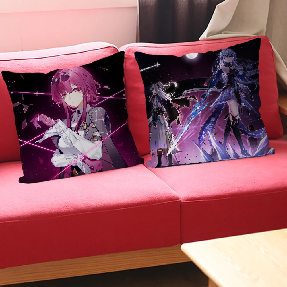 Наволочка Honkai Star Rail чехол для диванной подушки офисная простая декоративная