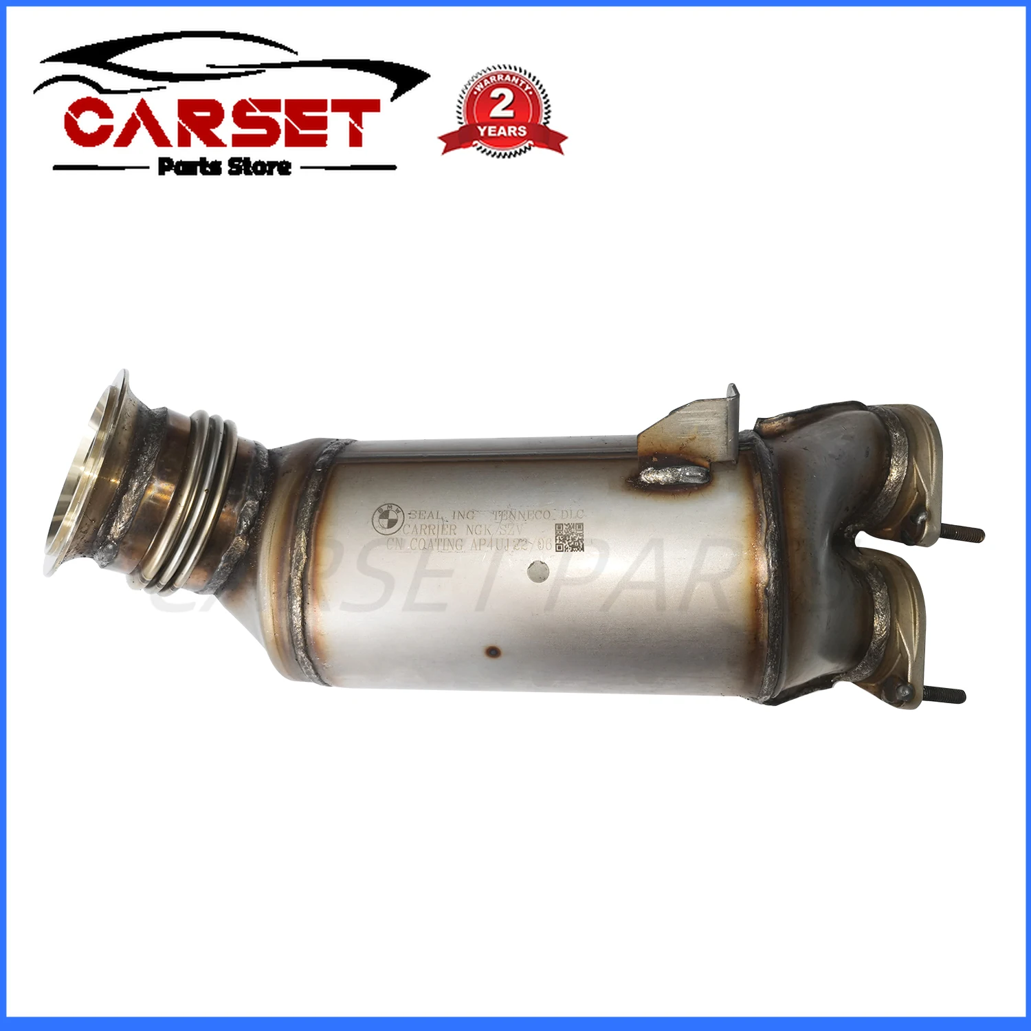 Передний каталитический нейтрализатор один шт. для BMW 135i E88 E82 2011-2013 335i E93 E92 E90 N55