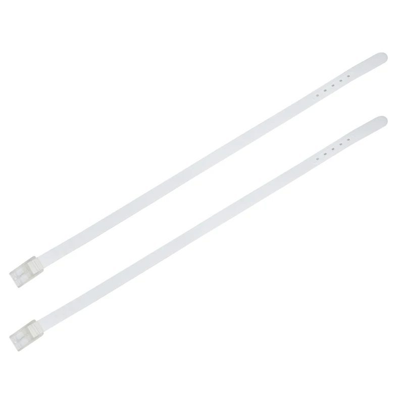 

2 стильных белых силиконовых пластиковых ремня конфетных цветов в стиле унисекс