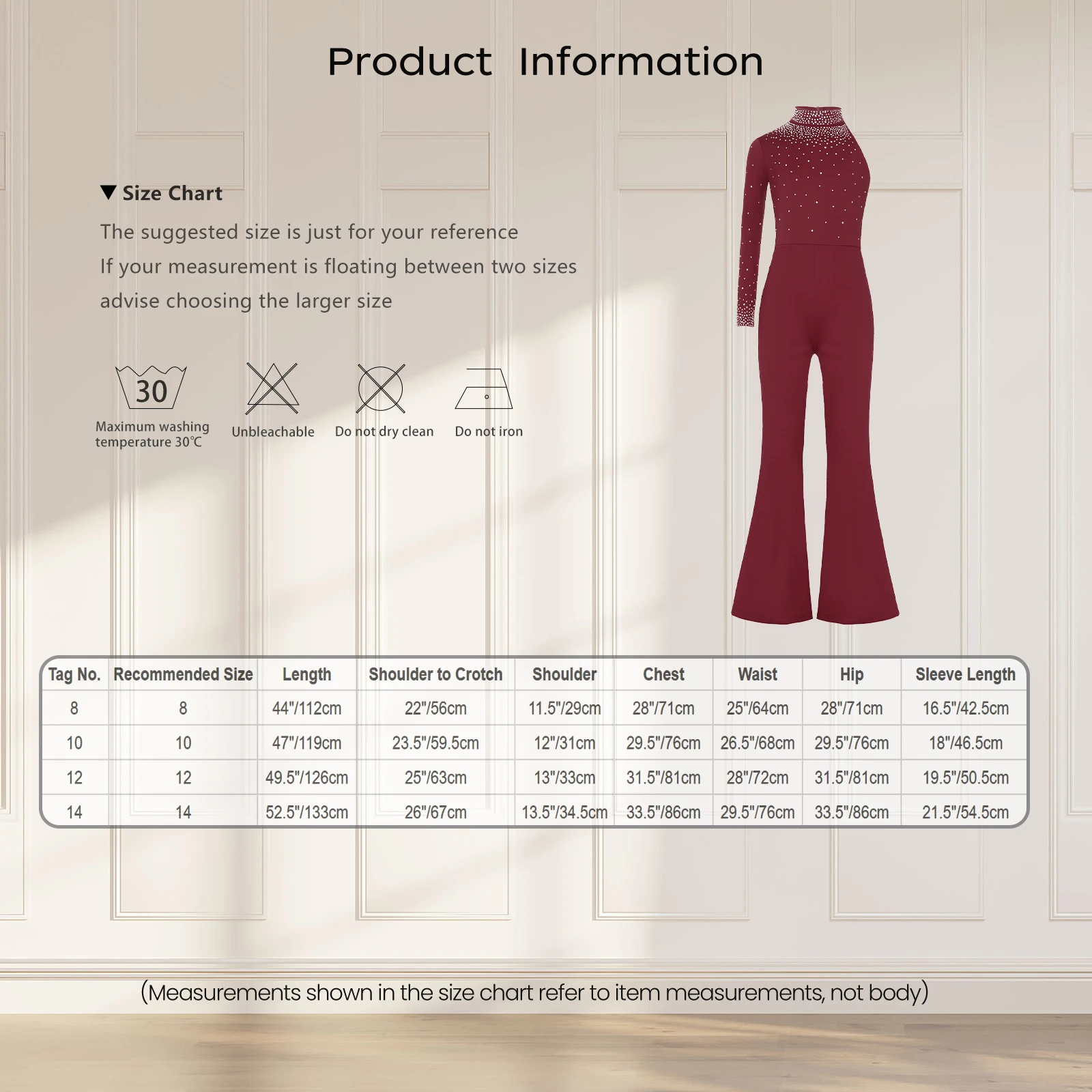 Блестящий женский комбинезон для балета с длинными рукавами и ложным воротником