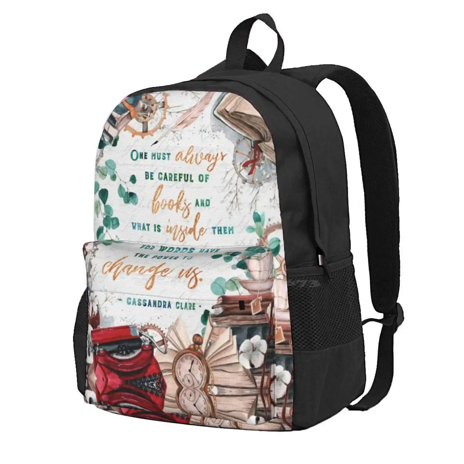 Горячая Распродажа школьный рюкзак будьте осторожны с книжками модные сумки