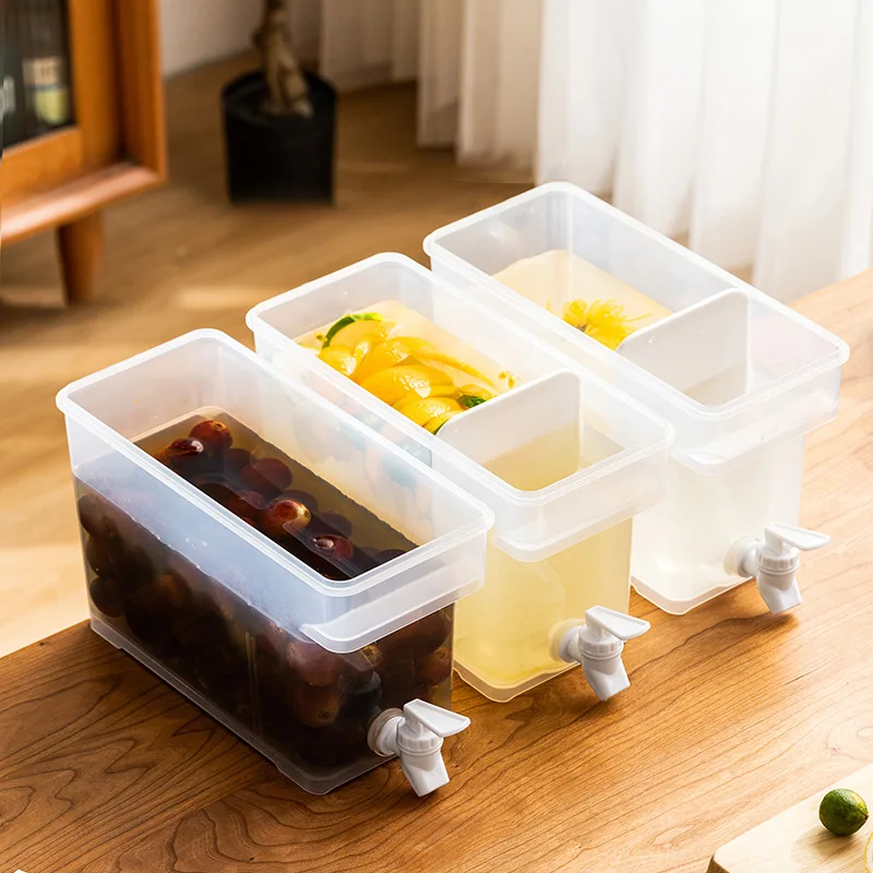 Диспенсер для холодной воды большой емкости с чайником фруктового чая и местом