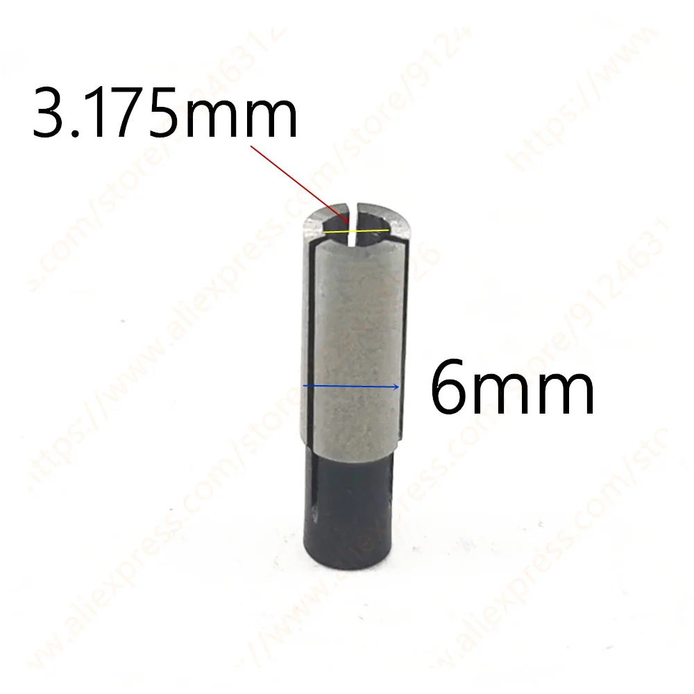 

Переходник цанговый 1/4"-1/8", 3-6 мм для Makita