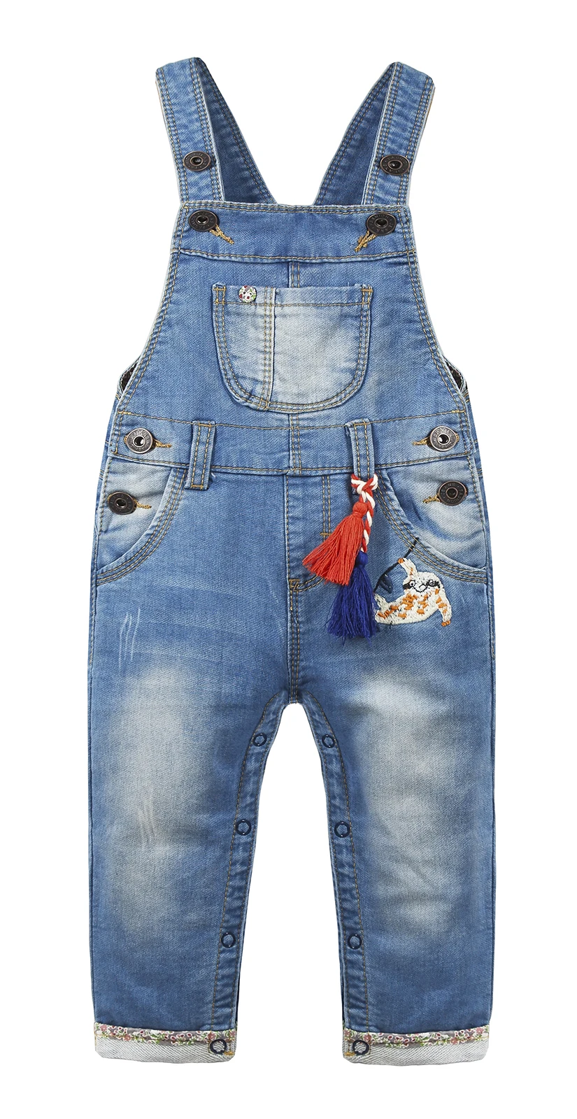 

KIDSCOOL SPACE Baby Denim Overall,Toddler Little Soft Cute Jean Jumper
