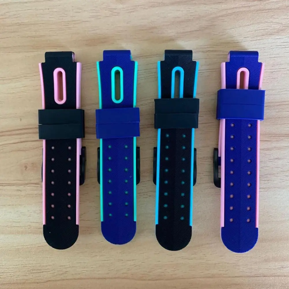 

Delicate Watchband Adjustable Portable Wristband 15mm Smartwatch Silicone Band Strap for Children Watch Band