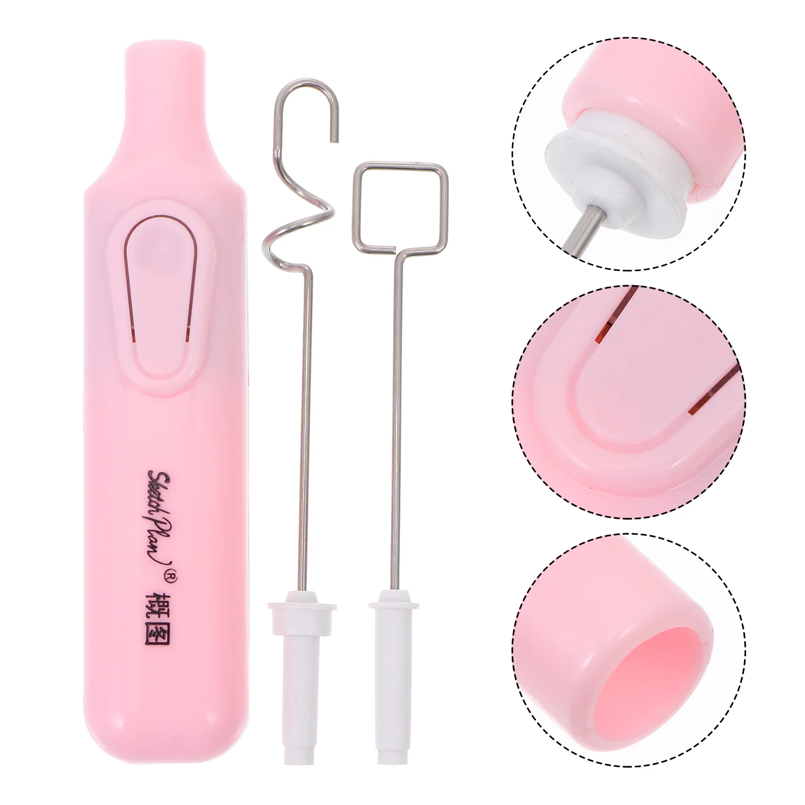 

1 Set Portable Durable Plastic Electric Pigment Blender Color Blender Painting Color Blender