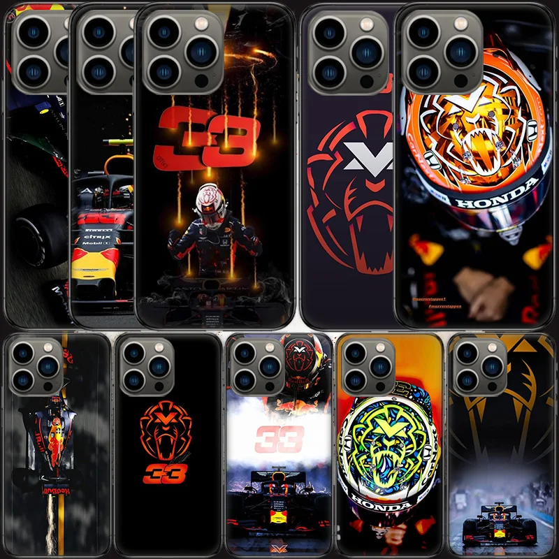 Чехол для телефона с номером F1 Racer 33 Apple Iphone 13 12 11 Pro Max Mini чехол SE 2020 X XS XR 8 7 6 6S Plus 5