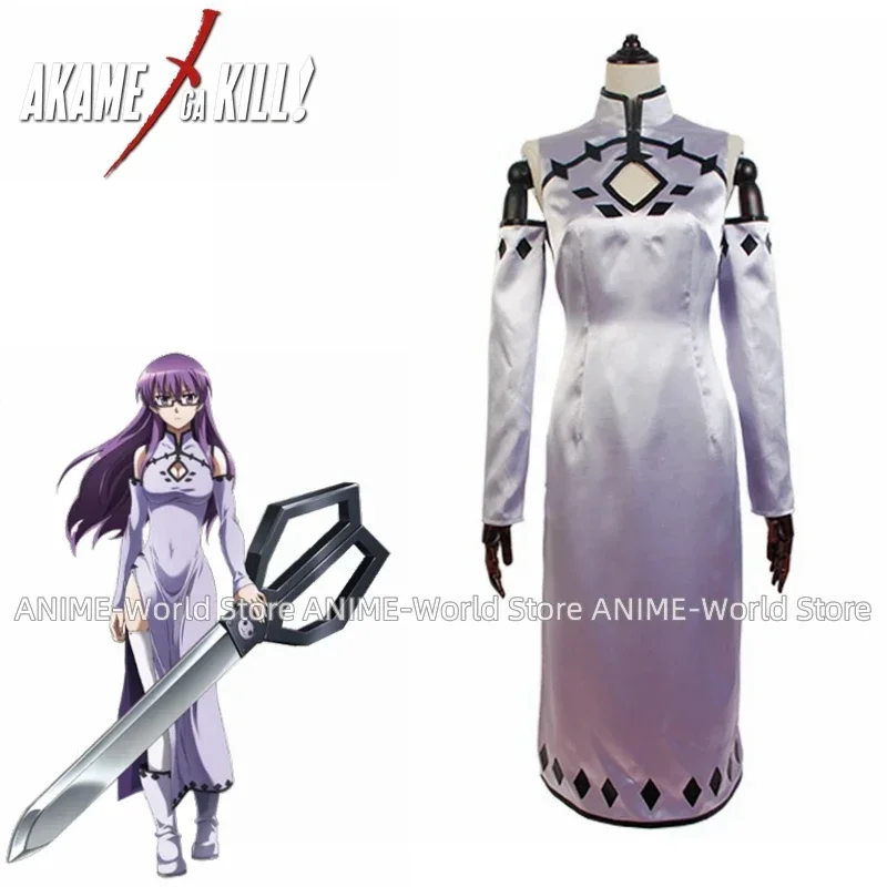 Фото Аниме-костюм Akame ga Kill Sheele: платье, парик, косплей-костюм, изготовленный на заказ, любой размер №2