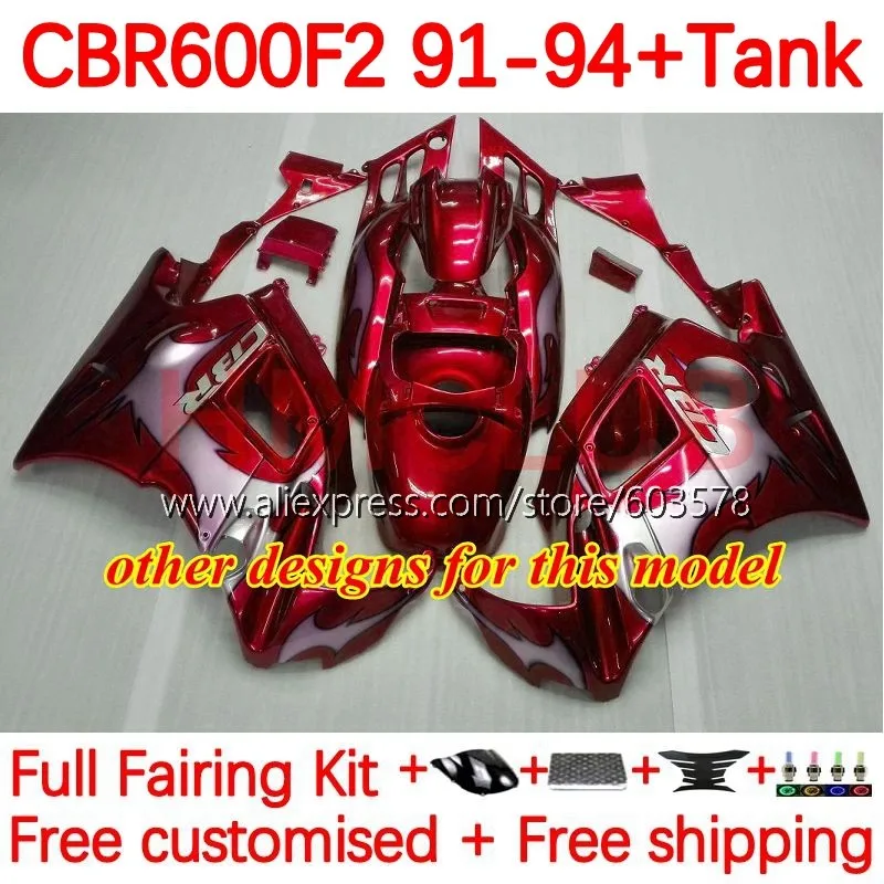 + Бак для HONDA CBR 600 FS 600F2 CBR600FS CBR600F2 1991 1992 1993 1994 желтый в наличии CBR600 F2 91 92 93 94