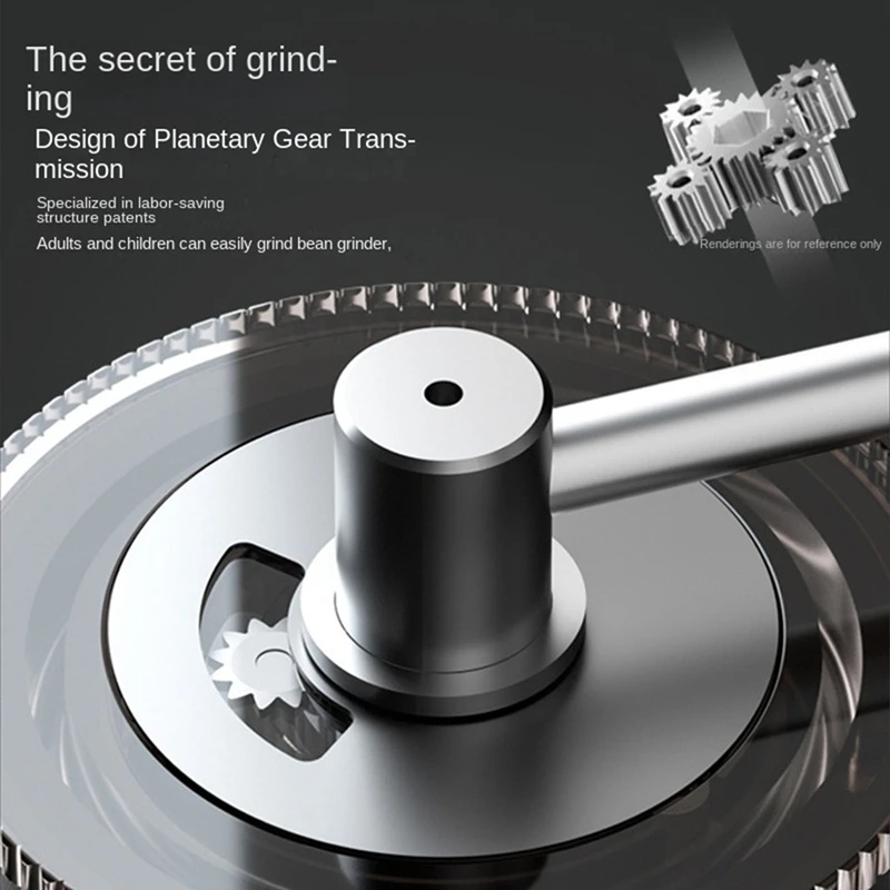 Ручная кофемолка портативная ручная съемная