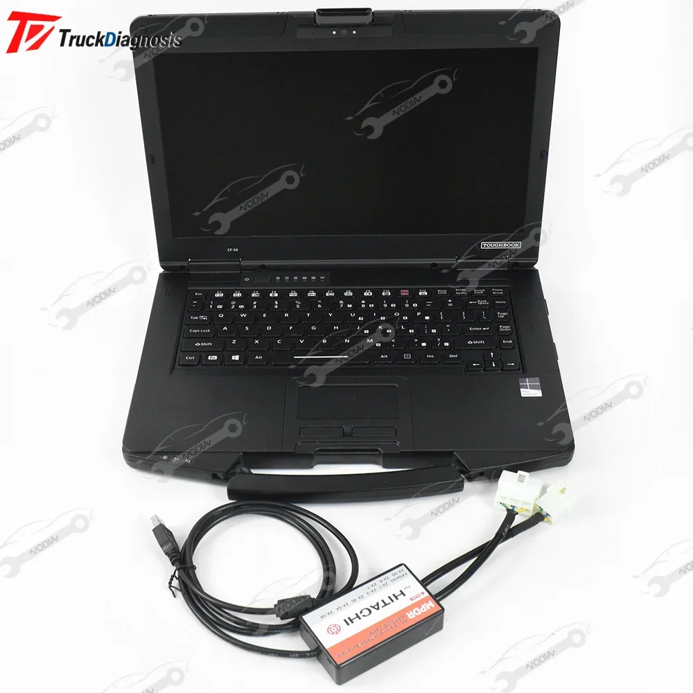 Сканер для диагностики экскаватора Hitachi с программным обеспечением mpdr 3 9 и