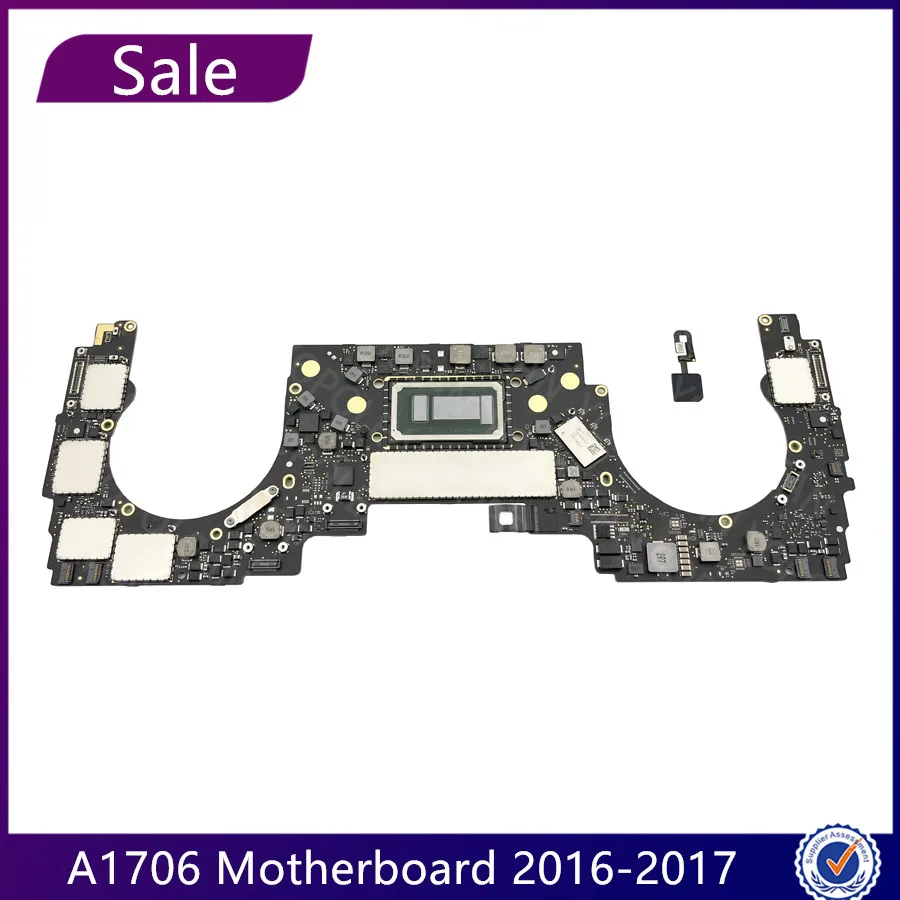

Original A1706 Motherboard for MacBook Pro Retina 13" With Power Button Logic Board i5 8GB 2016 2017 820-00239-A 820-00239-09