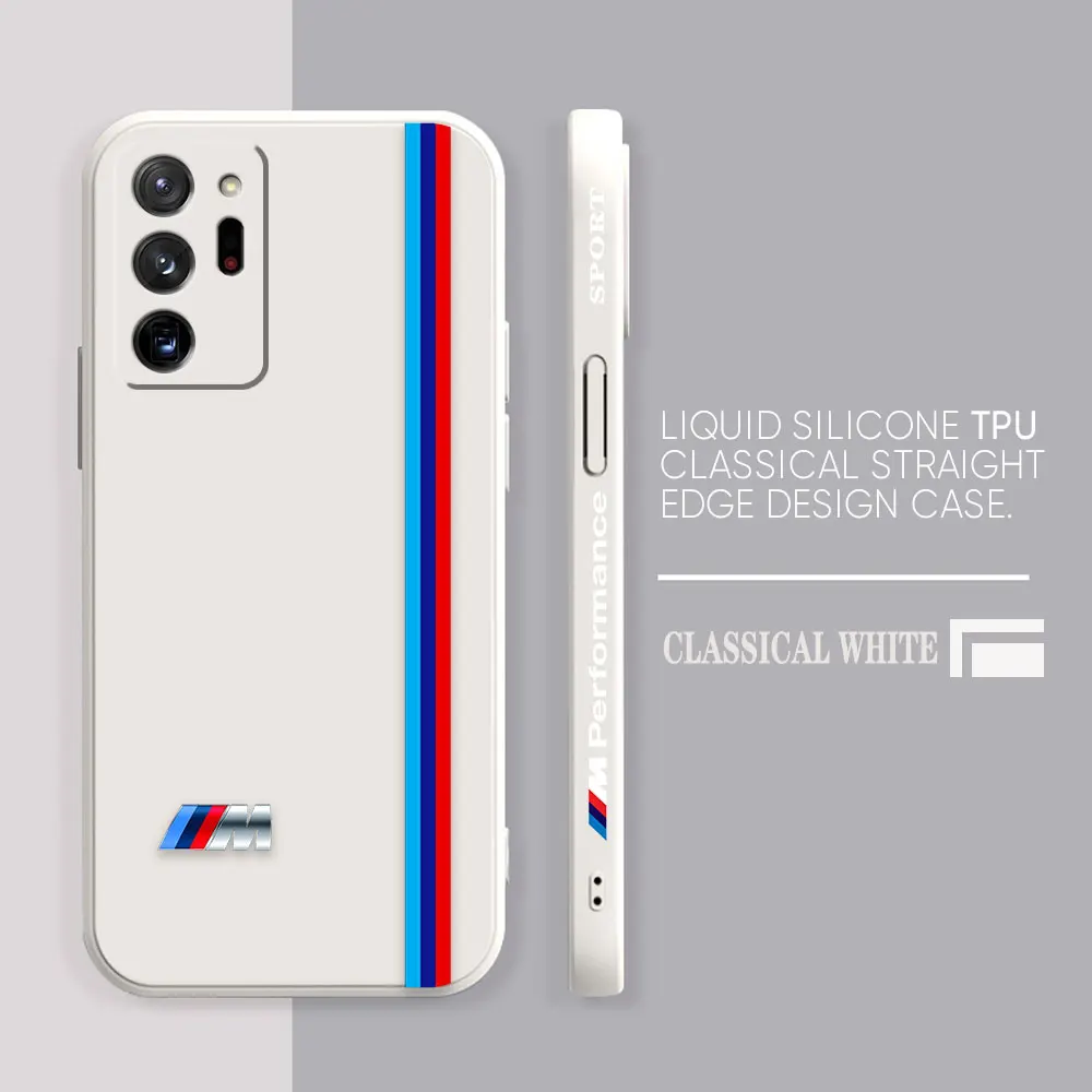 Case For Samsung Galaxy A90 A80 A70 A60 A50 A40 A30 A20 Note 20 10 Pro Plus Lite Ultra 4G 5G Case  Luxury Sports Car B-BMW Drift