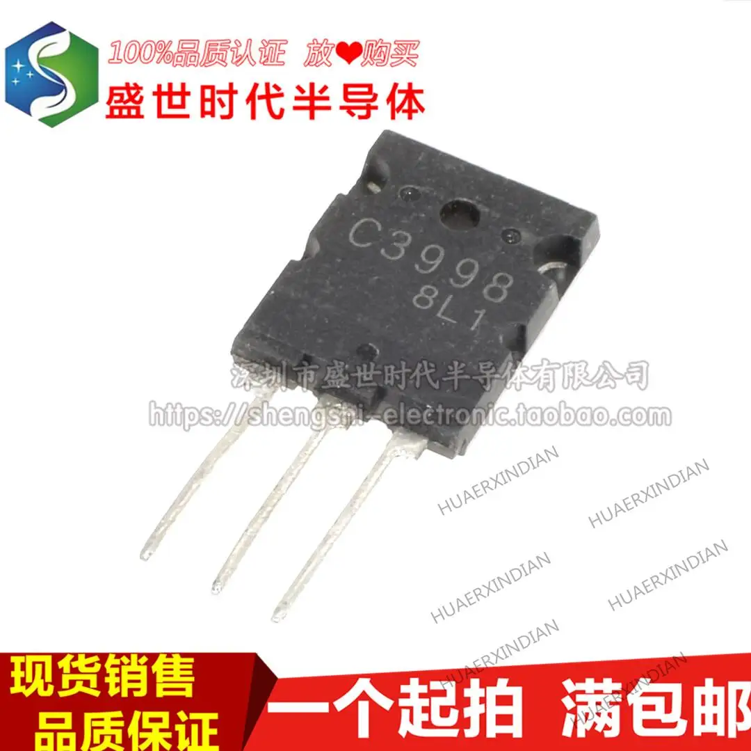 

10PCS New Original 2SC3998 C3998 TO-3P 25A/1500V