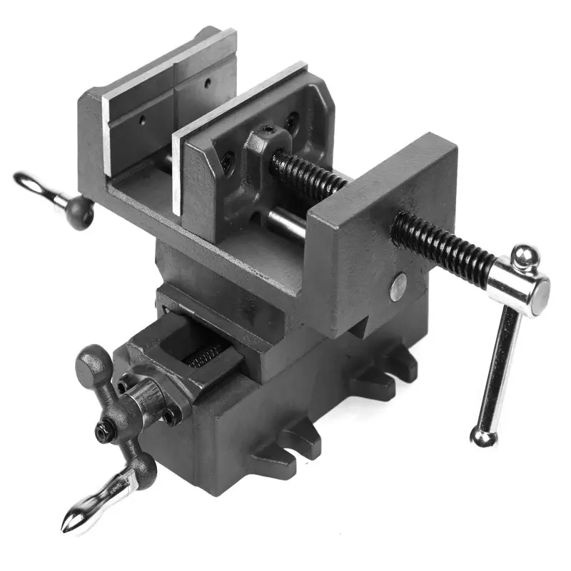 

in. Compound Cross Slide Industrial Strength Benchtop and Drill Press Vise car accessories car products