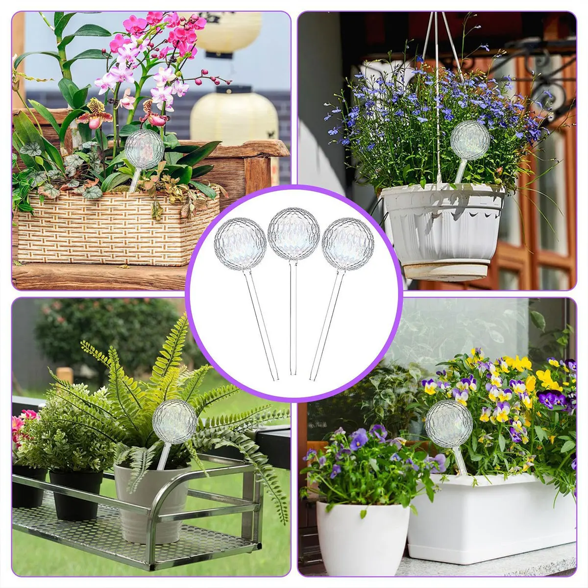 3 шт. алмазный шар для рыбы поилка бытовой стеклянный ленивый артефакт инструмент