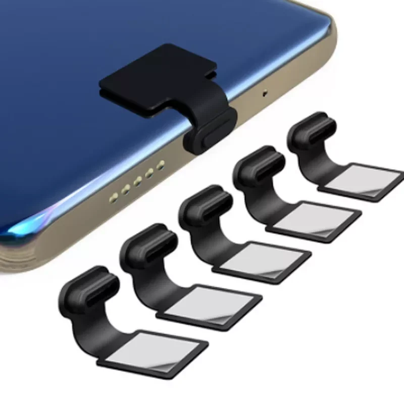 

Loss-proof Silicone Phone Dust Plug Charging Port Type-C Dust Plug Mirco USB Charging Port Protector Dustproof Cover for iphone