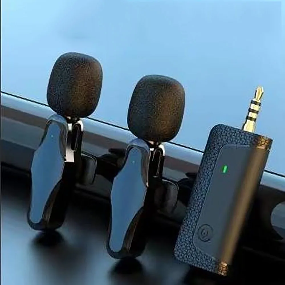 Беспроводной петличный микрофон для записи аудио и видео мини-микрофон с шумом 3 5
