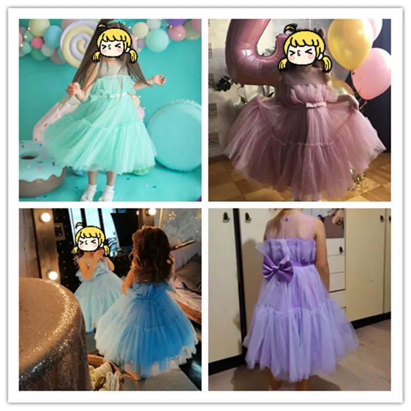 Newborn Dress For Girls Kids Wedding Party Dresses For Baby Girls 1st Birthday Princess Dress Bridesmaids Infant Bebe Vestidos