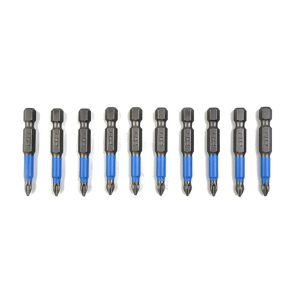 

10 шт., Нескользящие насадки для отвертки PH1/PH2/PH3/PZ1/PZ2/PZ3