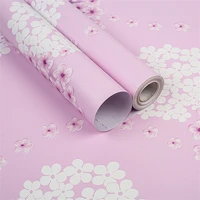 best price superior quality adhesive flowers wall paper sticker home decoration pvc wallpaper