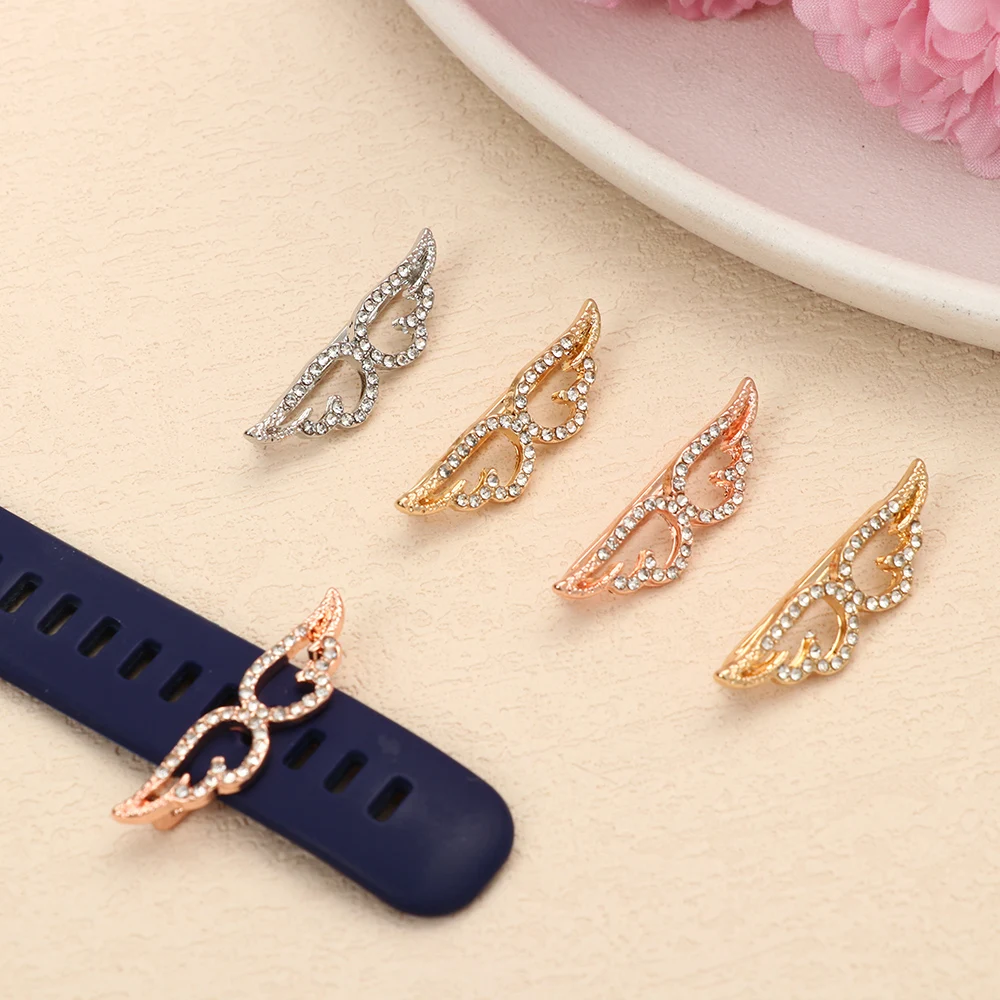 Стразы крылья ангела украшения сделай сам подвески для умных часов ремешок