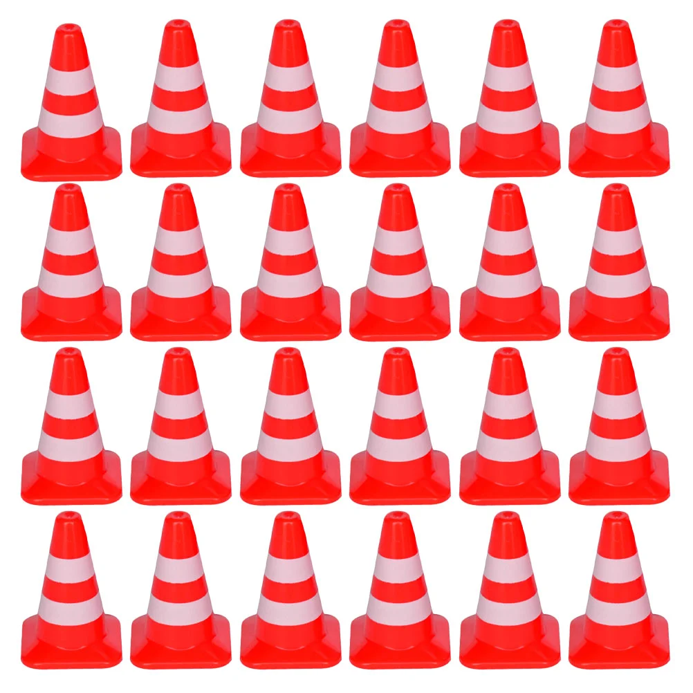 

60Pcs Exquisite Roadblock Toys Traffic Sign Toys Children Educational Toys
