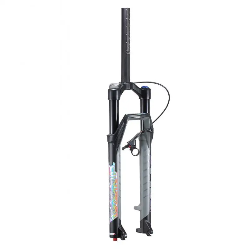 

MTB Bicycle Fork Supension Air With Scale Standpipe Air Pressure Front Fork 27.5 "29" Straight Pipe Shock Absorber Air Fork