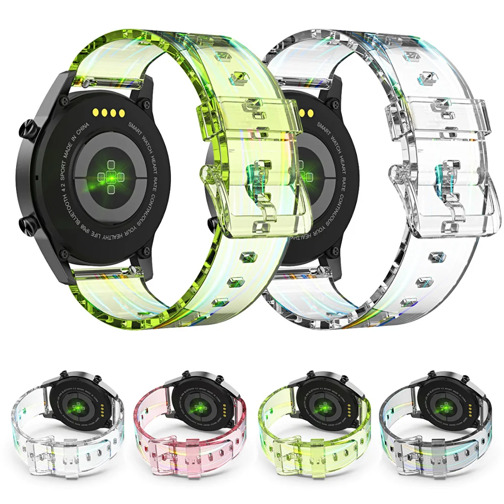 

Silicone For Realme Watch S Pro Sports Band Wristbands For Realme Watch 2 Pro Straps Transparent Watchbands Bracelet Accessories