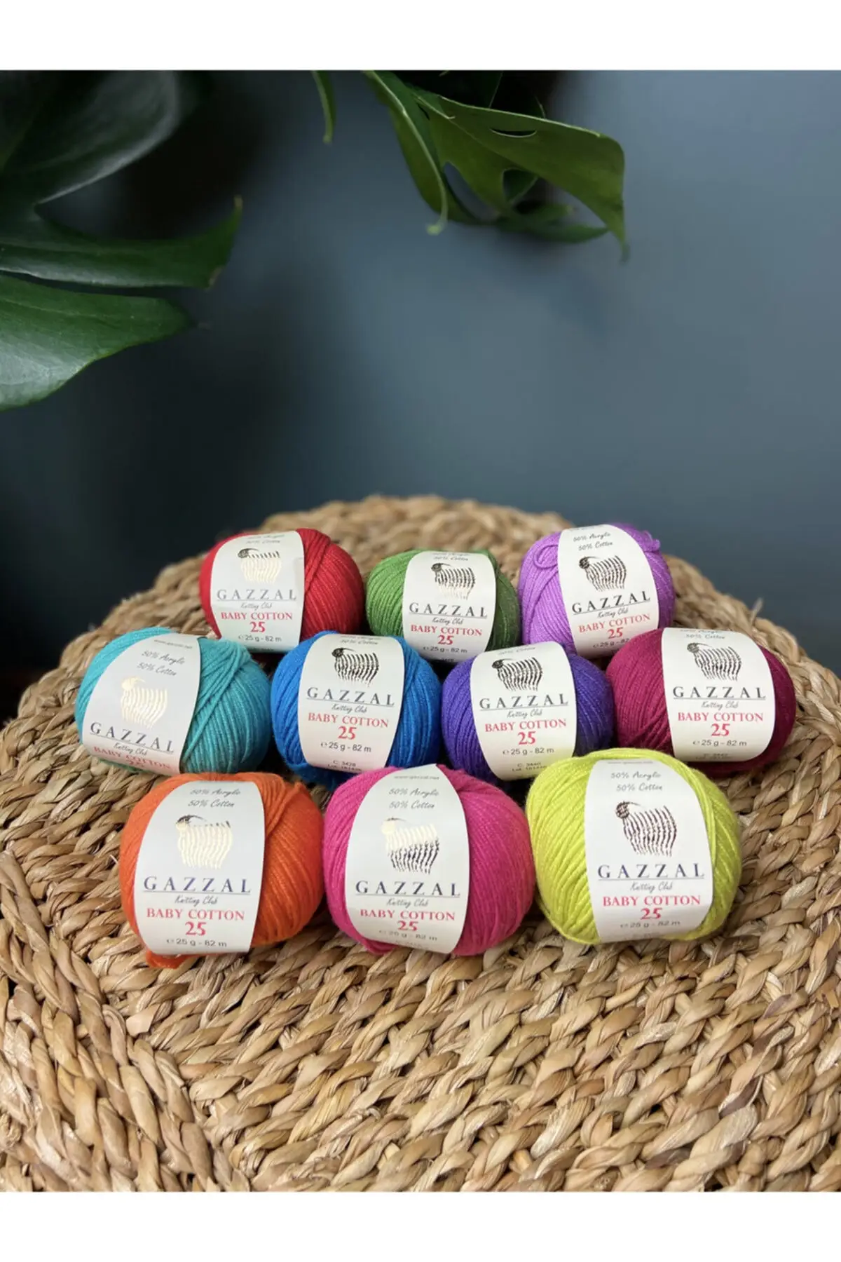 

Baby Cotton- Punch/Amigurumi/embroidery thread set 10 candy-set-2 mesh rope hobby supplies & entertainment life