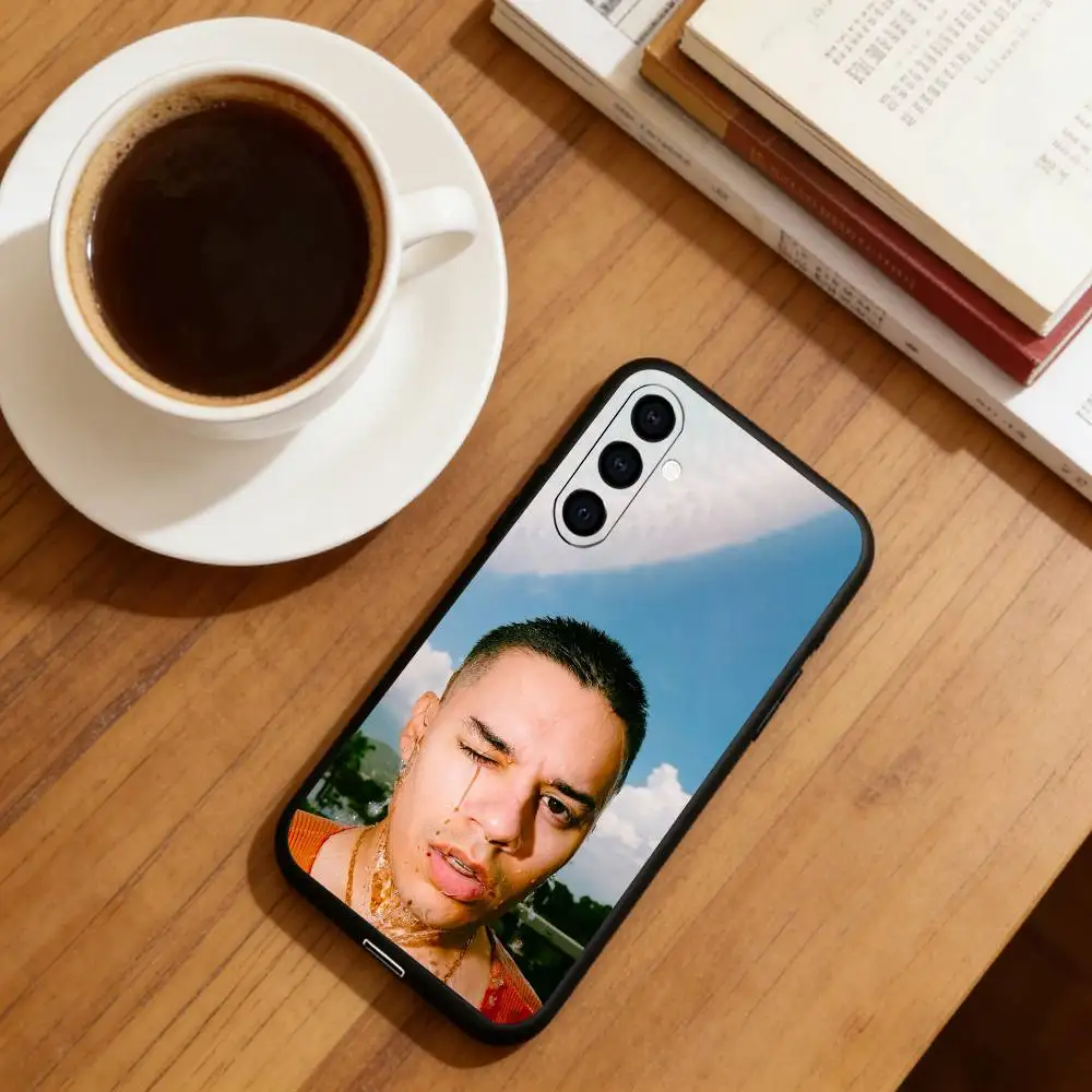 Фото Чехол для телефона Rapper Nsqk для Samsung Galaxy A73, A72, A71, A70, A53, A52, A51, другие модели, мягкий черный чехол №5