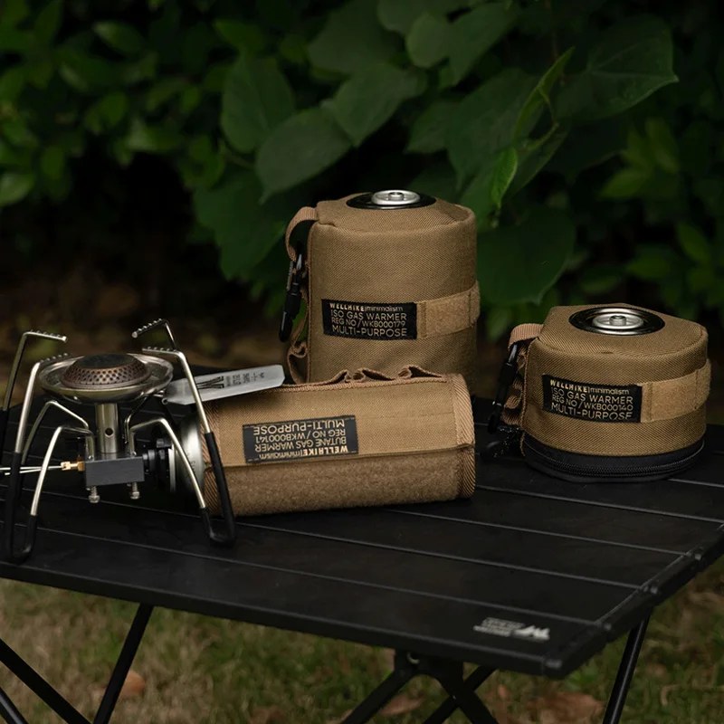 WELLHIKE винтажный чехол для газового канистры с крючками предотвращения падения