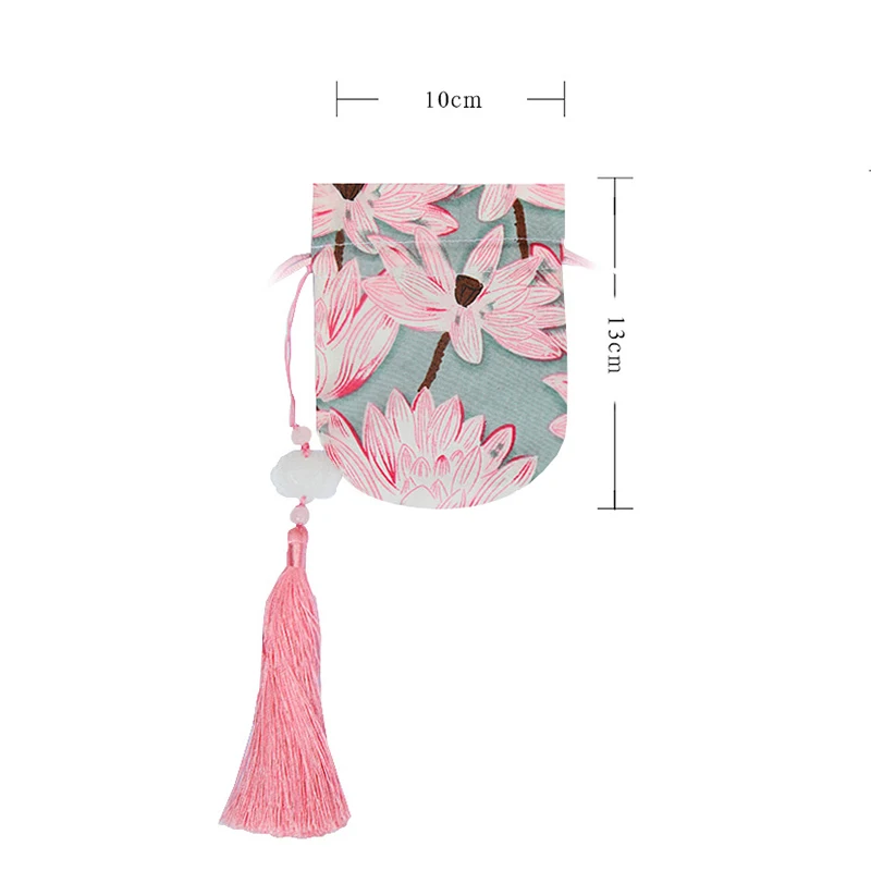 Винтажная женская сумка для хранения ручная работа лотос саше счастливая