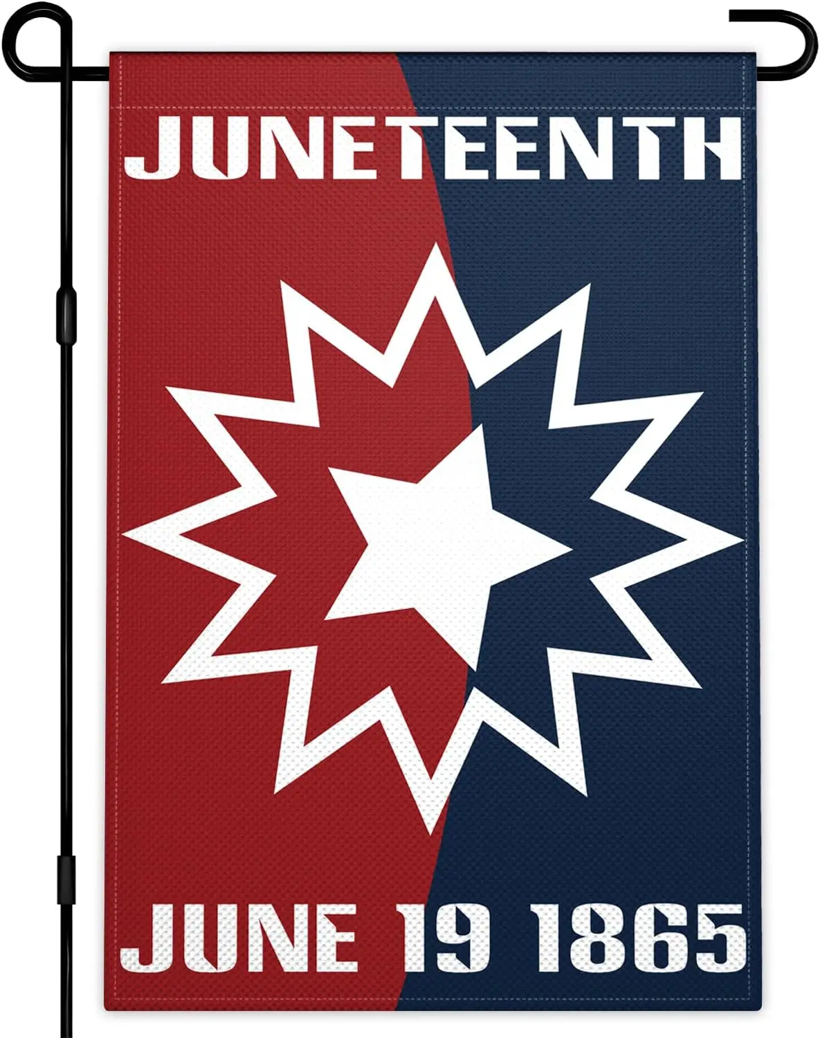 Садовый флаг 19 июня 1865 года 12 × 18 дюймов трехслойный прочный полиэфир Африканский