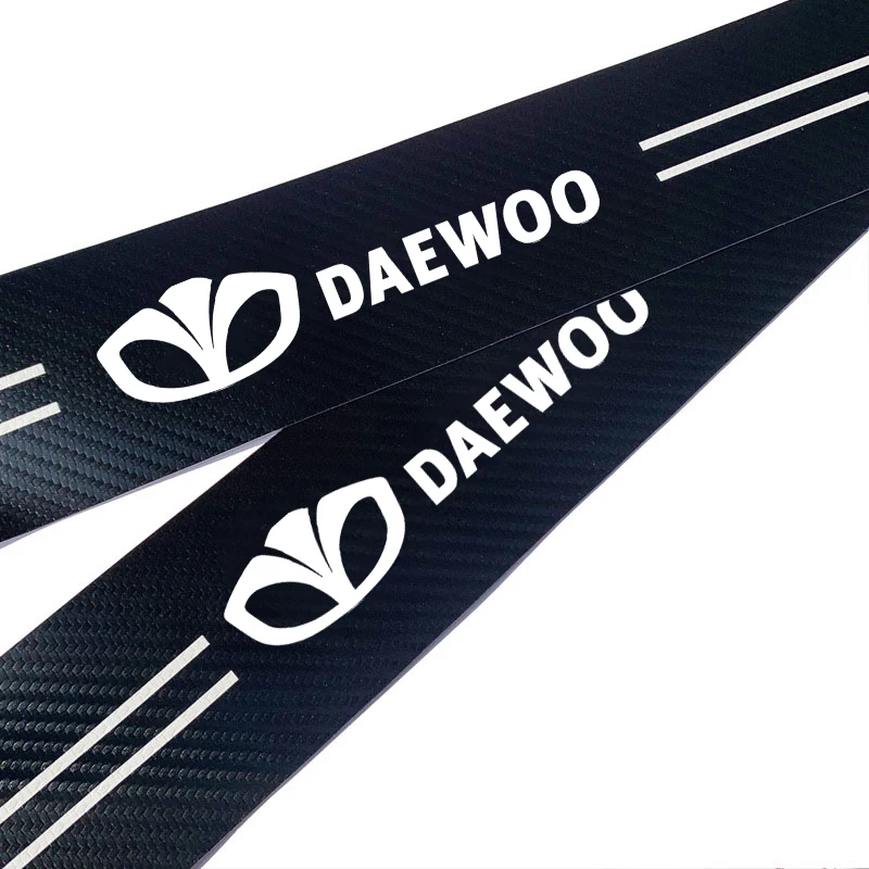 Фото Защитная наклейка на порог автомобиля для Daewoo Kalos Lanos Nexia Matiz Nubira Espero Gentra T250 Aveo Damas LABO, аксессуары №2