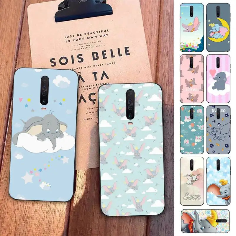 

Disney Dumbo Phone Case for Redmi 5 6 7 8 9 A 5plus K20 4X S2 GO 6 K30 pro