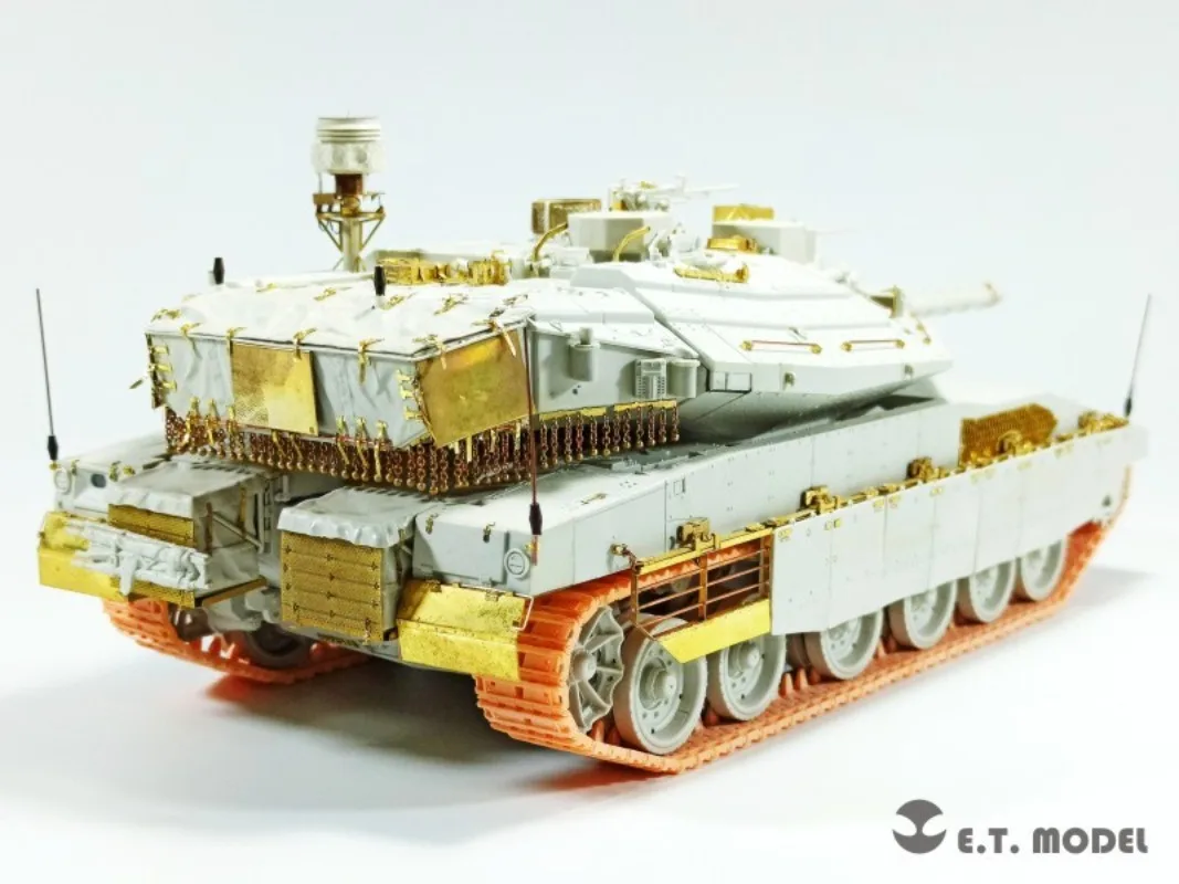 Фото E.T.MODEL E35-299 1/35 Израильский танк Merkava Mk.4/4 LIC MBT, базовый PE-набор для комплекта Meng №3