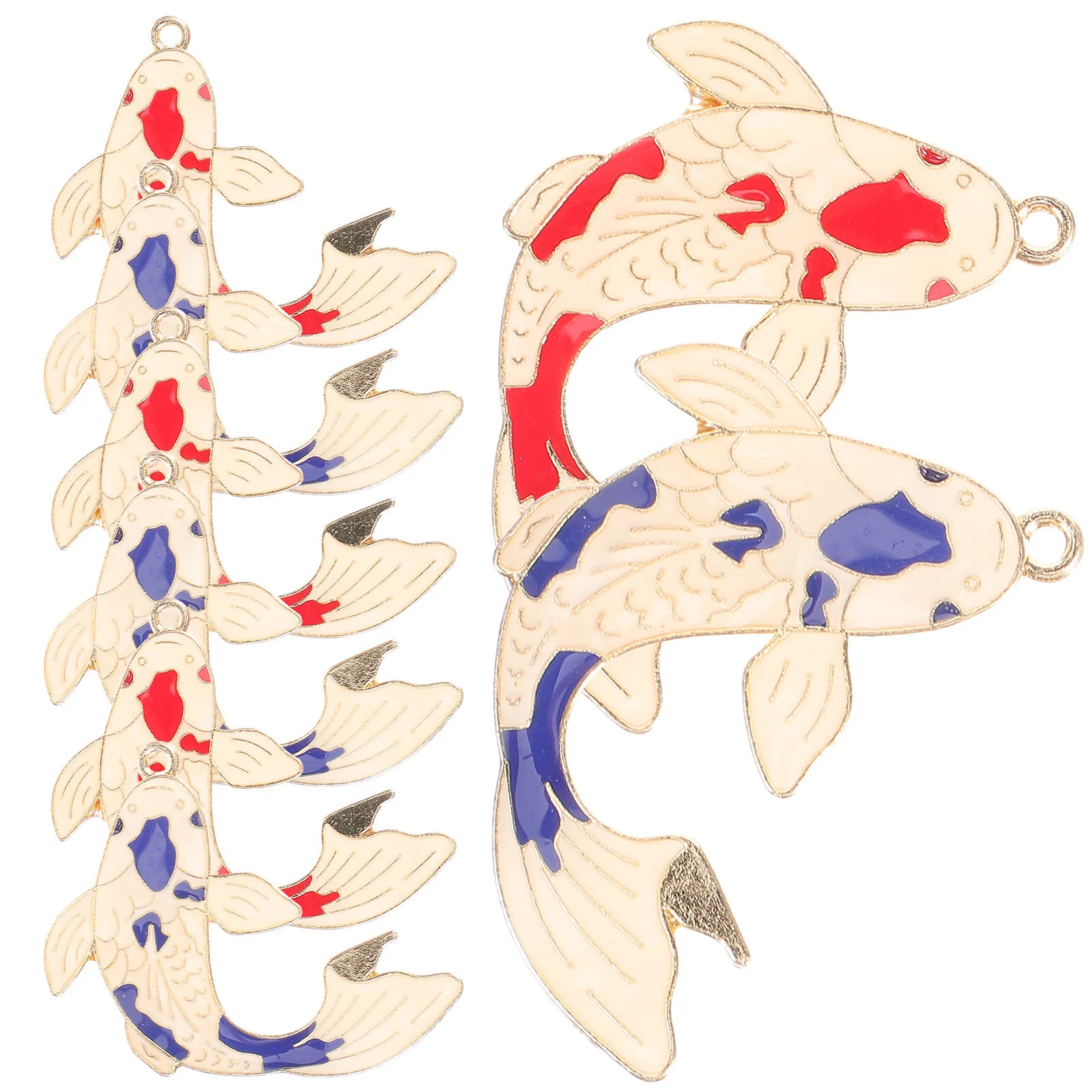 8 Pcs Peace Necklace Ornaments Charm Accessories Handmade Pendants Metal DIY Adorable Hanging