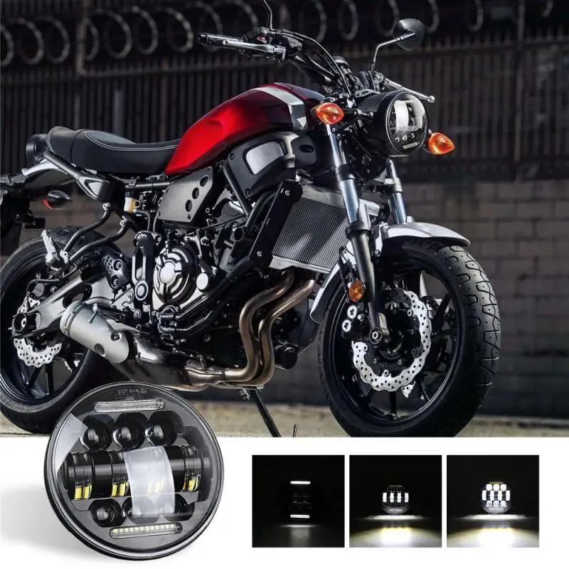 

5.75 " Car Motorcycle LED 12V-24V 66W Headlamp Work Lights Fog Headlight Waterproof For Halley Motorcycle Parts Car Accessories