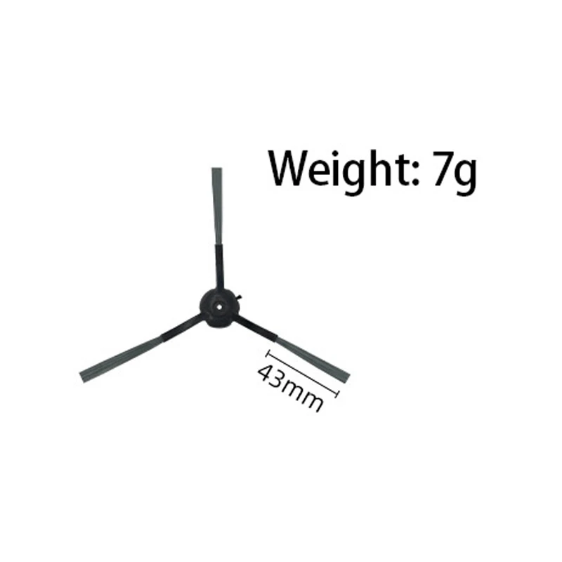 8 шт. боковые щетки для Xiebro HR1010