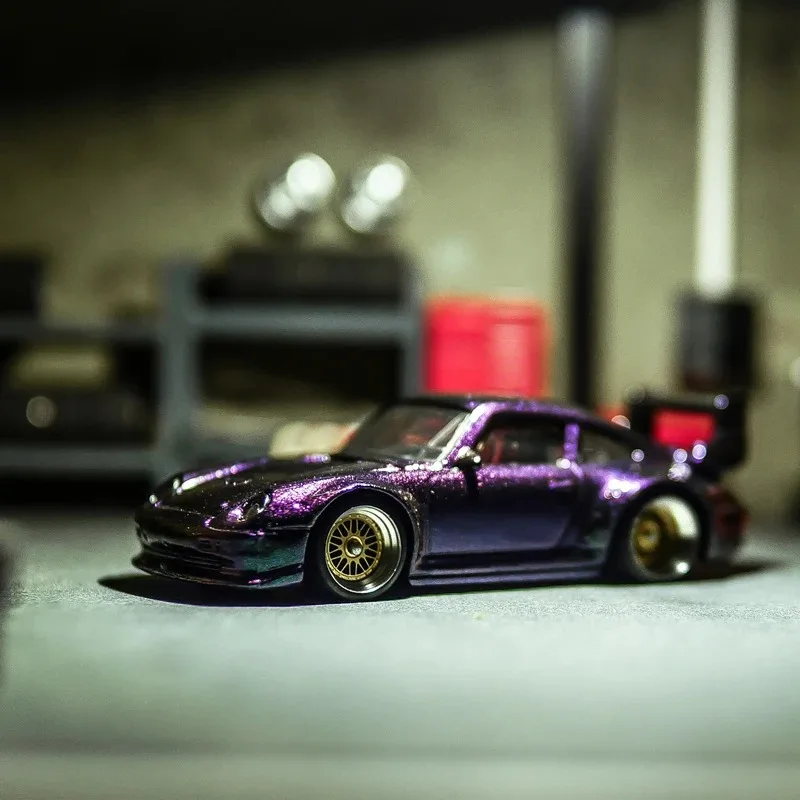 Набор из 4 шт. для модели автомобиля Carlomo 1/64 S-класса с резиновыми шинами тормозные