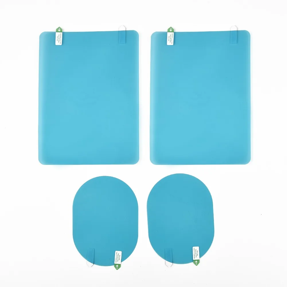 

Anti-Glare Protector Film Mirror Transparent Window Accessories Fog Oval