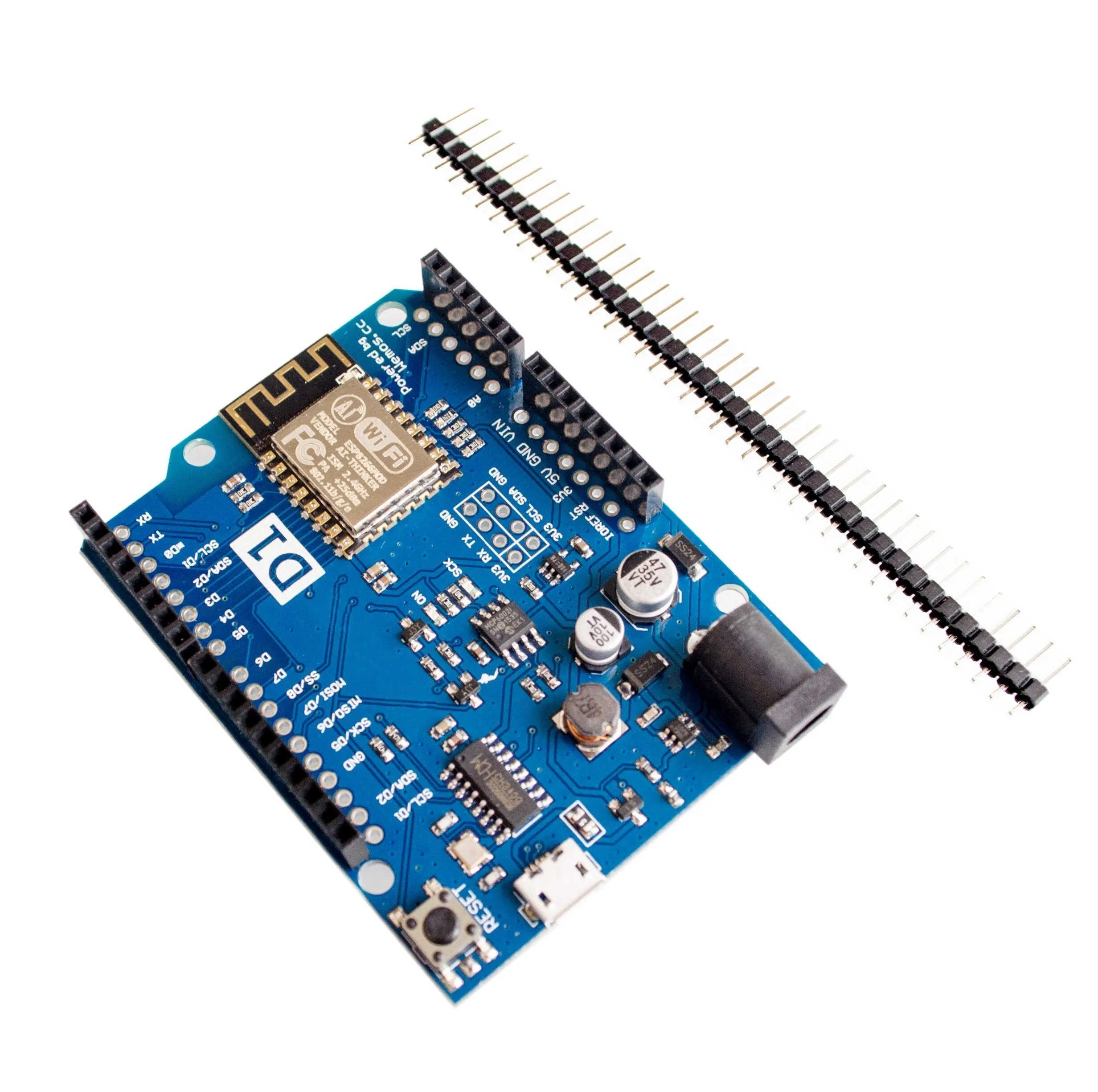 

Для WeMos D1 R2 WiFi для UNO макетная плата основана на ESP8266 для Arduino