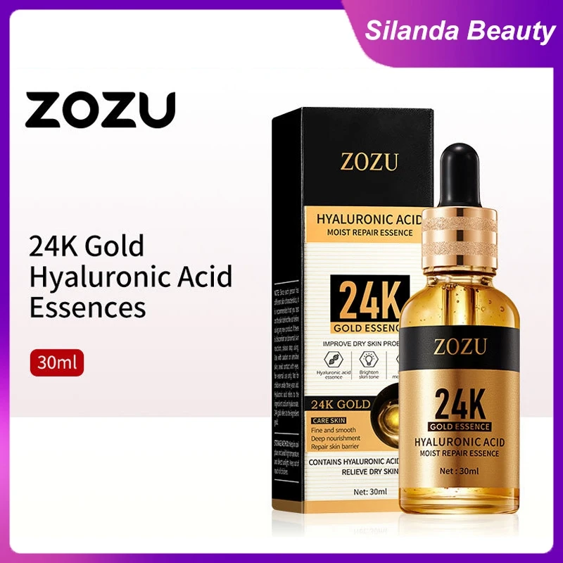Silanda Beauty 24K Gold Сыворотка с гиалуроновой кислотой 30 мл Корейский уход за кожей