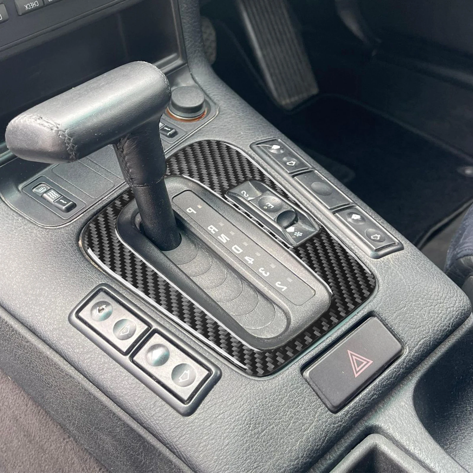 Аксессуары для интерьера BMW 3 серии E36 1994-1996 автомобильная консоль из углеродного