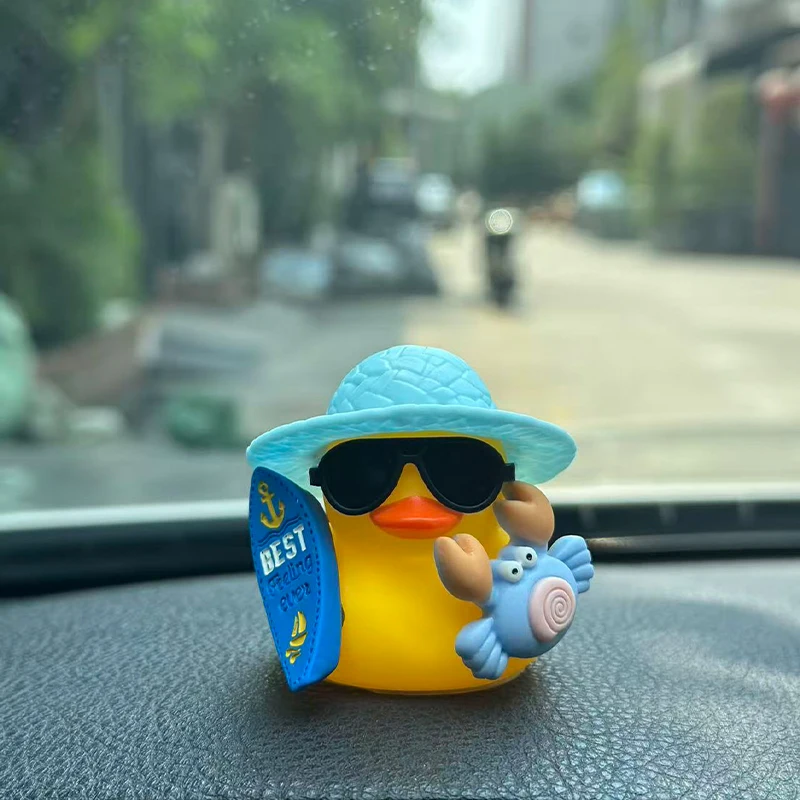 

Резиновая утка, автомобильные украшения, украшения для приборной панели, крутые автомобильные аксессуары