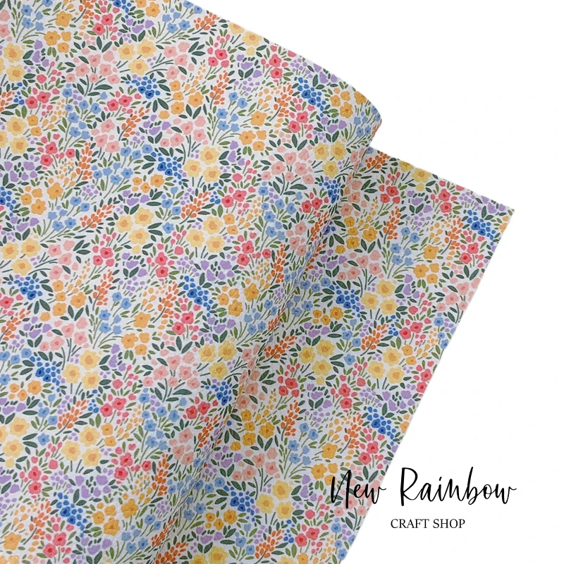 Новый Радужный весенний бутик маленькие красочные цветочные красивые